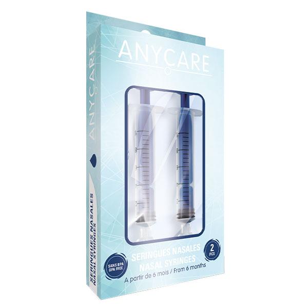 Seringue Nasale par Aspiration Bleue Lot de 2 2