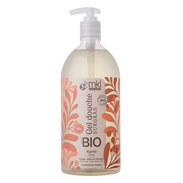 Gel Douche Surgras Karité Bio 1L 4