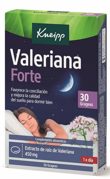 Kneipp Valeriana Forte Ayuda a Dormir Natural 30 Grageas