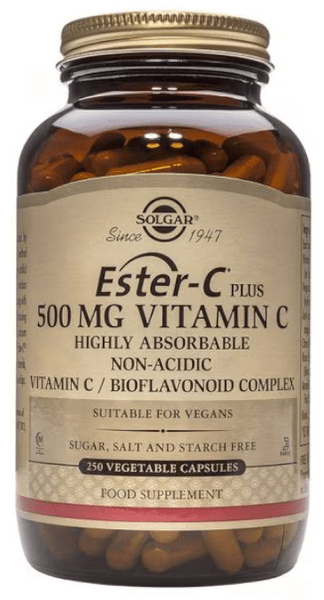 Solgar Ester-C Plus 500 Mg 250 Cápsulas