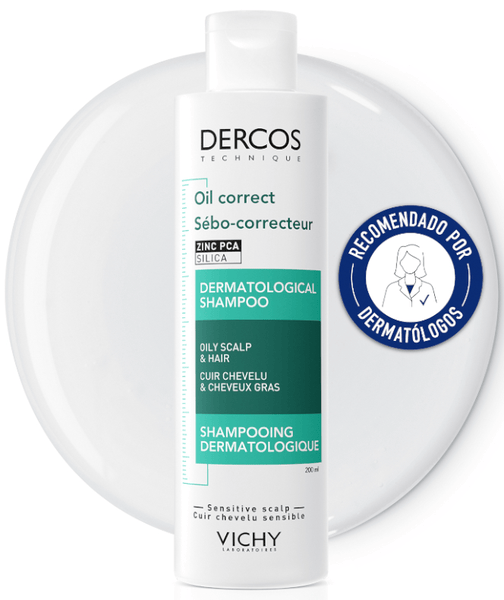 Vichy Dercos Champú Sebo Corrector 200 Ml - Imagen 3