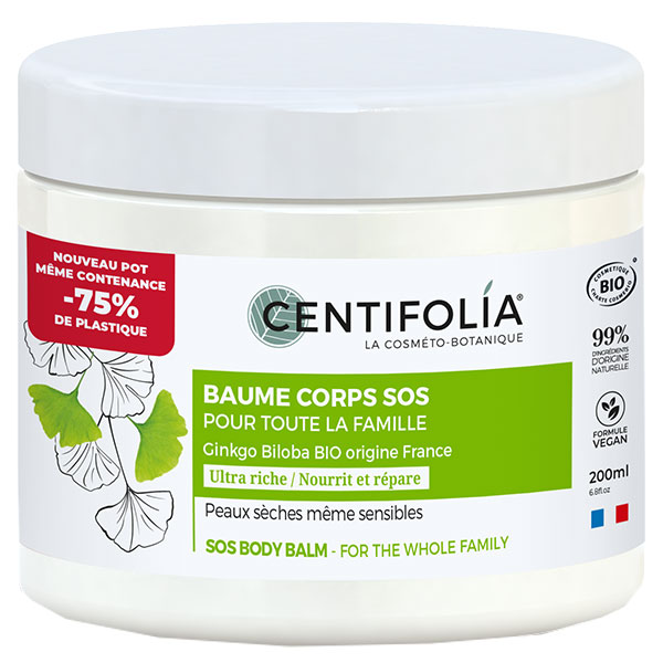 Douceur et Hydratation Baume Corps SOS Bio 200ml