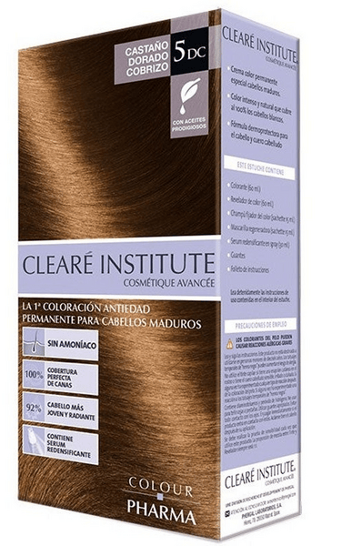 Cleare Institute Colour Pharma 5DC Castaño Dorado Cobrizo