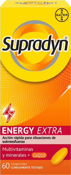 Supradyn Energy Extra Deporte Vitaminas y Energía 60 Comprimidos