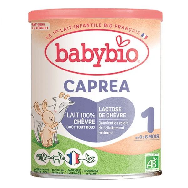 Babybio Caprea 1 Formule au Lait de Chèvre 400g 2