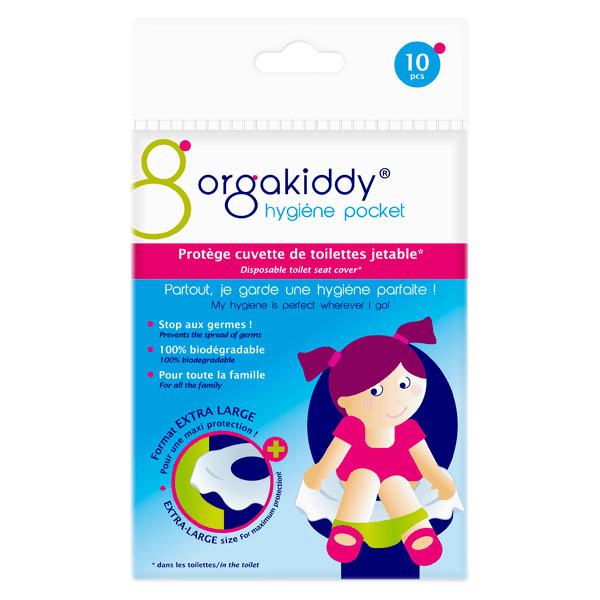 Hygiène Pocket Protège Cuvette de Toilettes Jetable Extra Large 10 unités 3