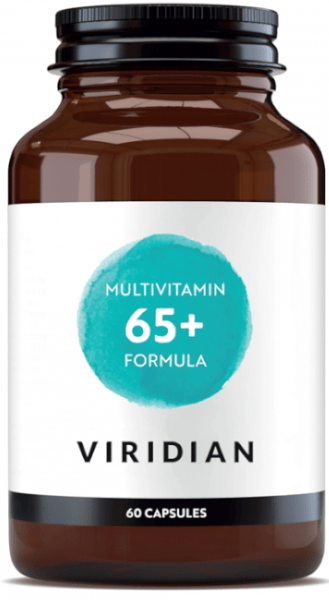 Viridian Multivitaminico Hombre 65+ 60 Cápsulas Veganas