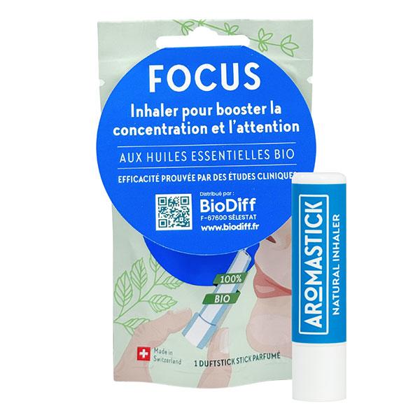 Focus – Inhaleur d'huiles essentielles Bio – Concentration