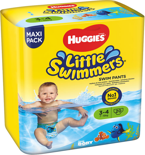 Huggies Little Swimmers Talla 3-4 20 Unidades