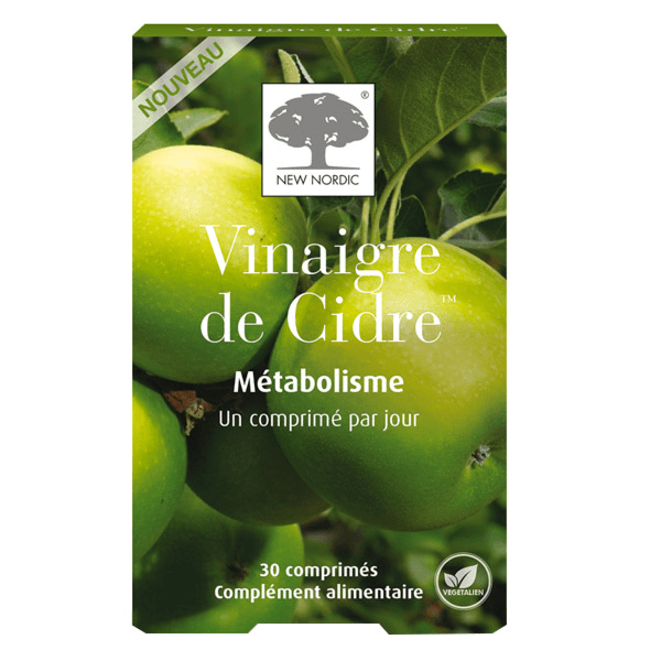 Vinaigre de Cidre Métabolisme 30 comprimés 2