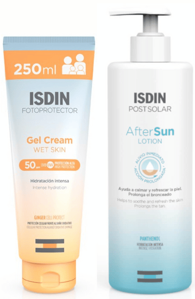 Isdin Gel Crema SPF50 250 ml + After Sun 400 ml