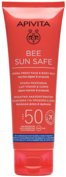 Apivita Bee Sun Safe Hydra Fresh Leche SPF50 100ml