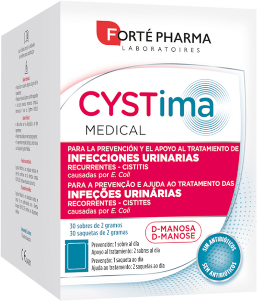 Forté Pharma Cystima Medical 30 Sobres
