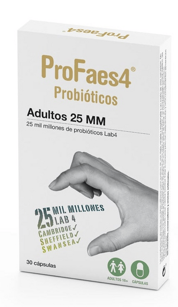 ProFaes4 Probióticos Adultos 25mm 30 cápsulas