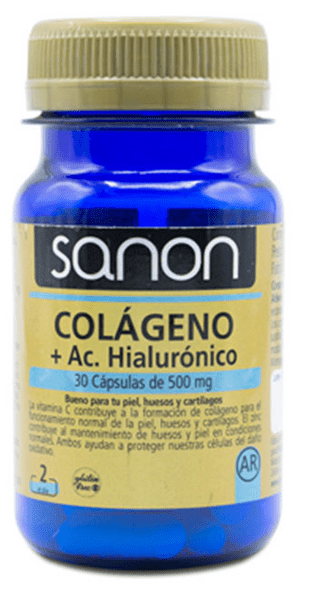 Sanon Colágeno + Ácido Hialurónico 30 Cápsulas