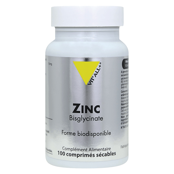 Zinc Bisglycinate 15mg 100 gélules 2