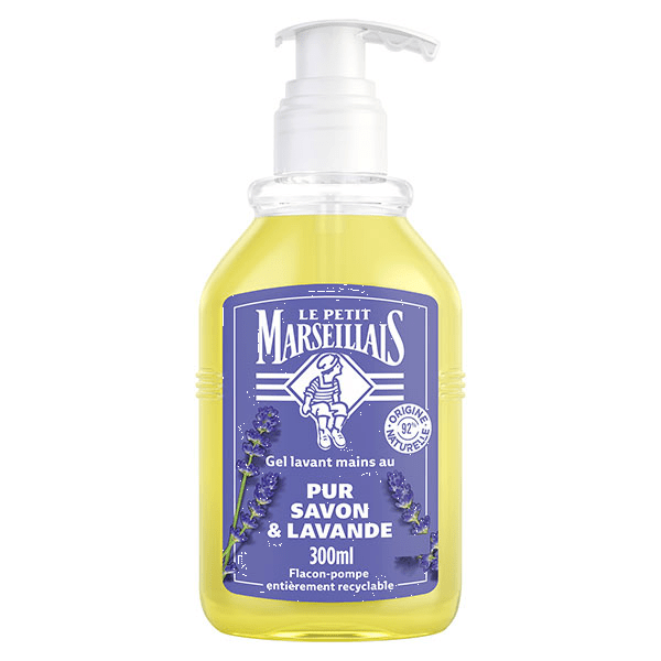 Gel Lavant Mains Pur Savon et Lavande 300ml 2