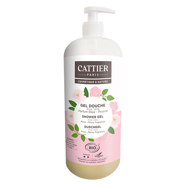 Gel Douche Rose Pivoine Bio 1L 4
