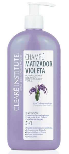Clearé Institute Champú Matizador Violeta 400ml