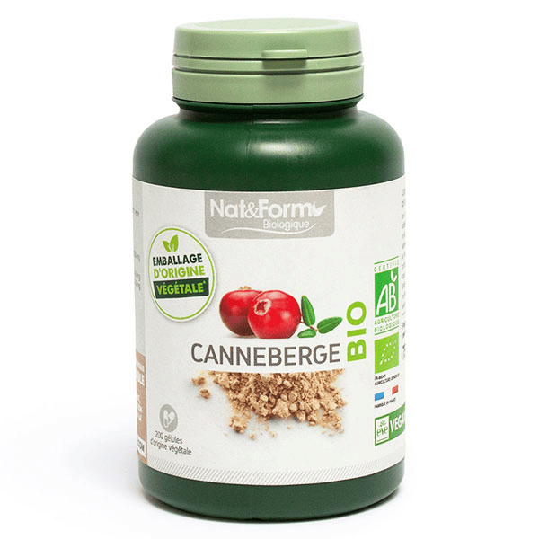 Bio Canneberge 200 gélules végétales 2
