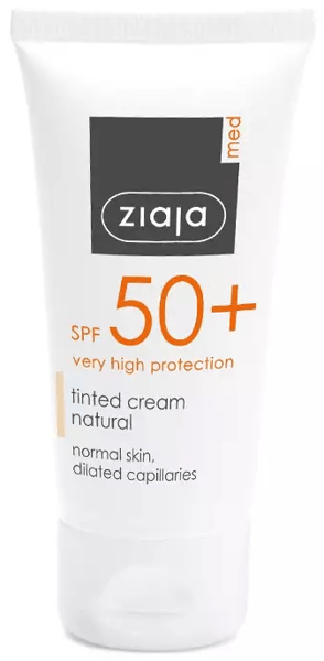 Ziaja Med Crema SPF50+ con Color Natural 50 ml