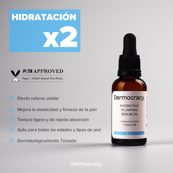 Dermocracy 3% Ácido Hialurónico + Vitamina B5 30 Ml