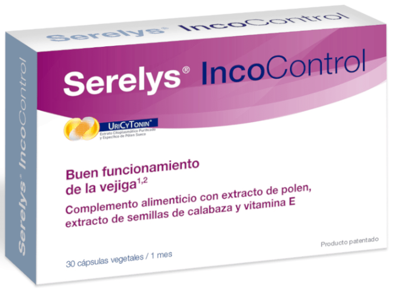 Serelys IncoControl 30 Cápsulas Vegetales