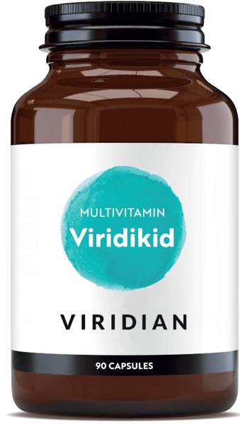 Viridian ViriKid Multivitaminas y Minerales 90 Cápsulas