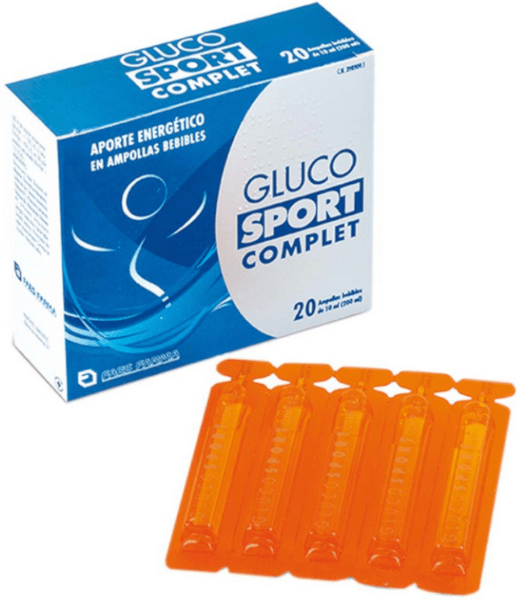 Glucosport Complet 20 Ampollas Bebibles