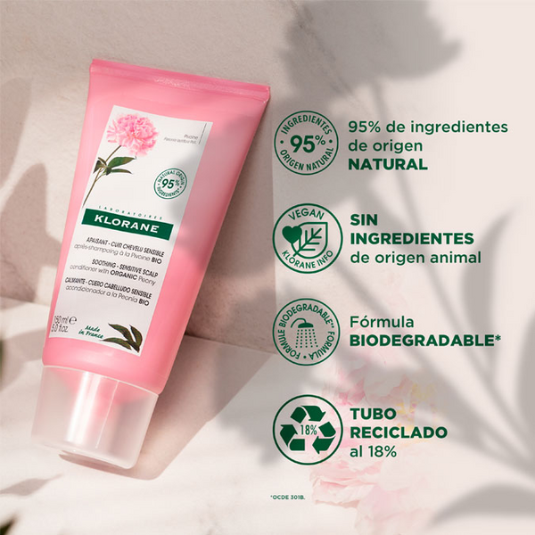 Klorane Acondicionador A La Peonía Bio 150ml