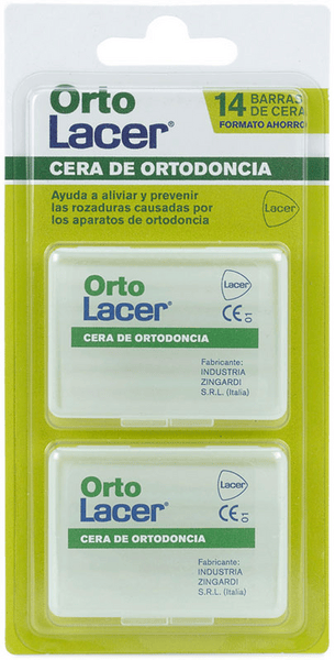 Lacer OrtoLacer Barras de Cera de Ortodoncia 2x7 uds