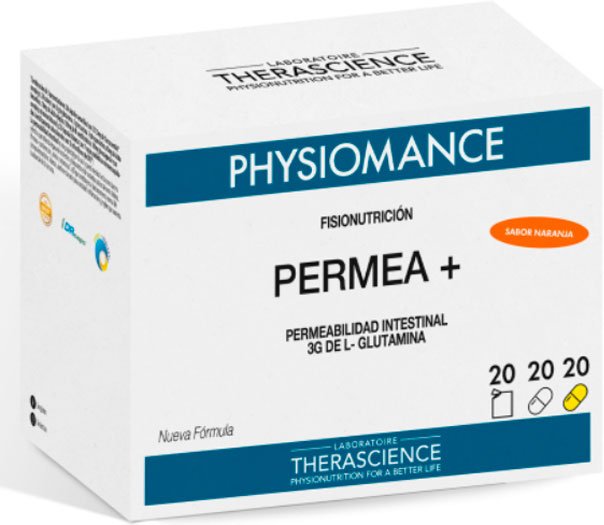 Physiomance Permea + 20 Sobres + 20 Cápsulas + 20 Comprimidos