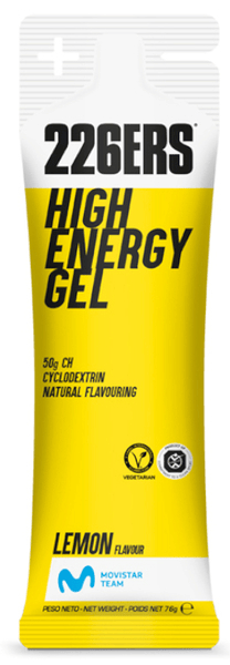 226ERS High Energy Gel Limón 76gr