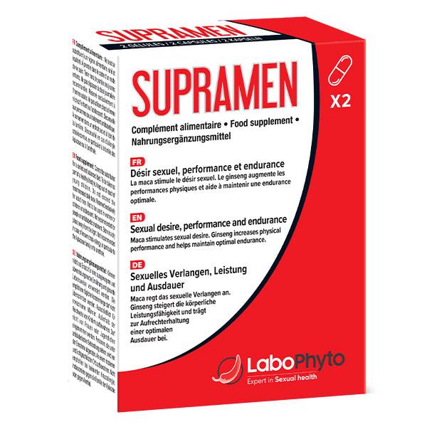 Supramen - stimulant sexuel rapide - 2 gélules