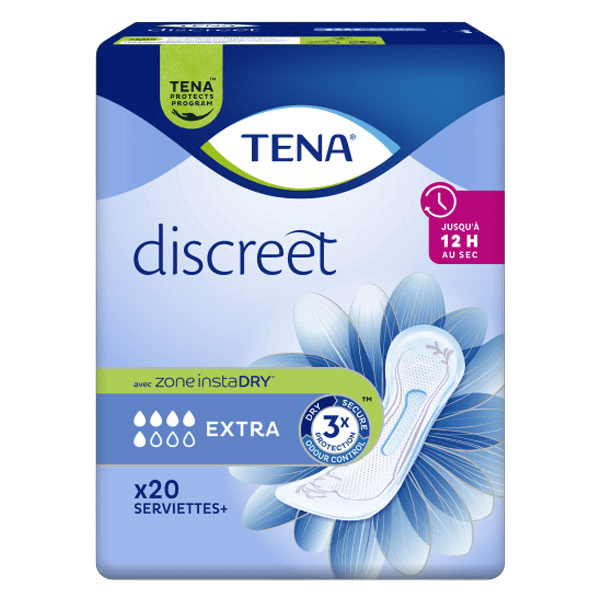 Discreet Serviette Hygiénique Extra 20 unités 2
