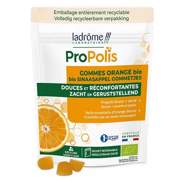 Gommes Propolis Orange Doypack 45gr 2