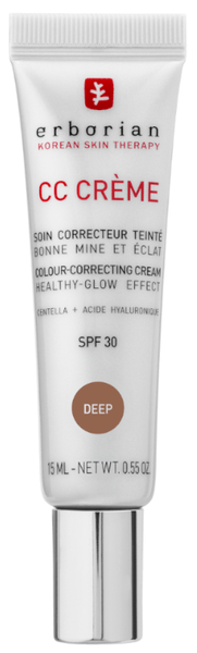 Erborian Cc Crème Centella Asiatica Crema Cc Para Unificar El Tono De La Piel Spf 30 Tono Deep 15 Ml - Imagen 2