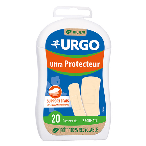 Premiers Soins Ultra-Protecteur Pansements 20 unités 4