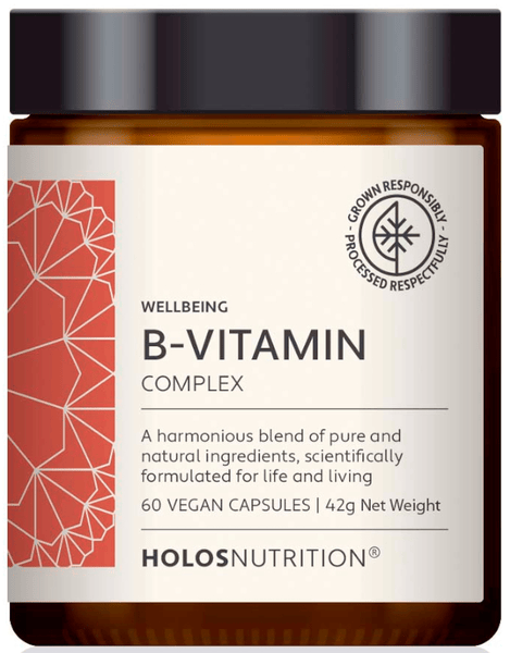 Holos Nutrition B-Vitamin Complex 60 Cápsulas Veganas