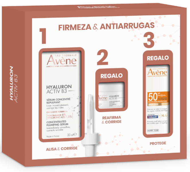 avene hyaluron activ b3 serum 30 ml  minitalla crema  minitalla solar spf50
