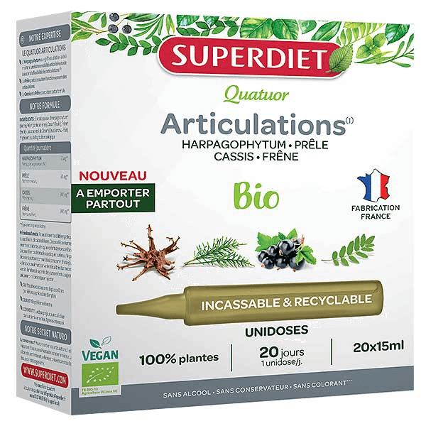 Quatuor Articulations Bio 20 unidoses 2