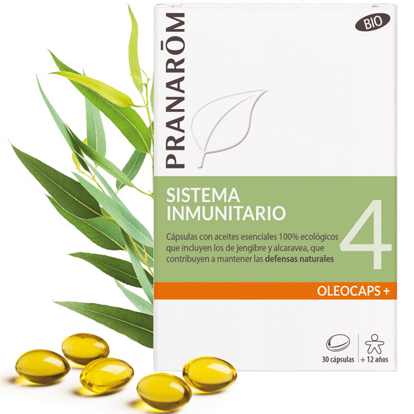 Pranarom Oleocaps+ Sistema Inmunitario Bio 30 Cápsulas
