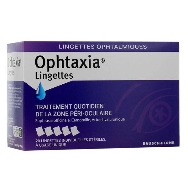 Ophtaxia Lingettes Hygiène des Yeux et Cils - 20 unités 3