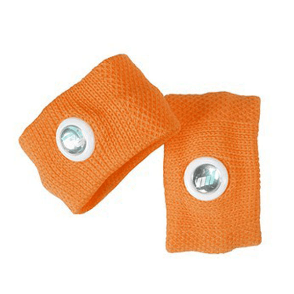 Paire de Bracelets Anti-nausées Orange Taille S 3