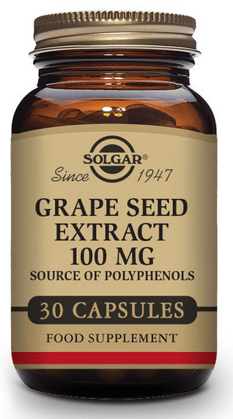 Solgar Extracto De Semilla De Uva 100Mg 30 Comprimidos