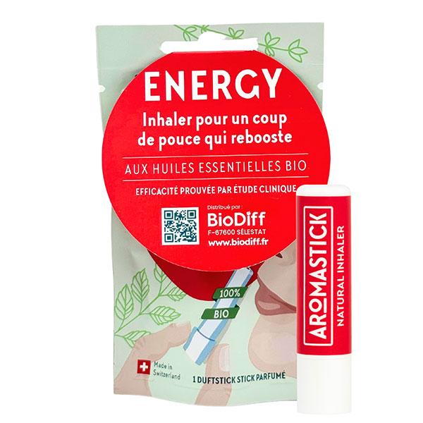 Energy – Inhaleur d'huiles essentielles Bio – Énergie Vitalité