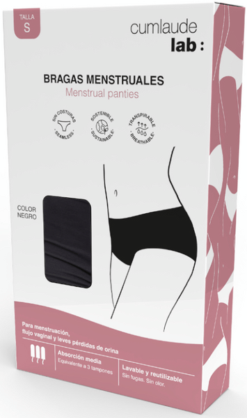 Cumlaude Lab Bragas Menstruales Talla S