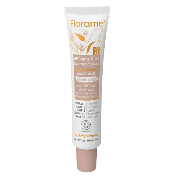 BB Crème 5 en 1 SPF20 Médium Bio 40ml 4