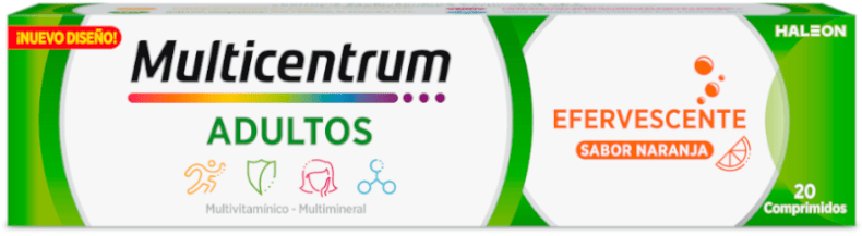 Multicentrum 5 X Efervescente 20 Tabletas Efervescentes - Imagen 4
