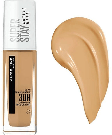 Maybelline Super Stay Activewear 30h Base Maquillaje 34 - Soft Bronze 30 ml